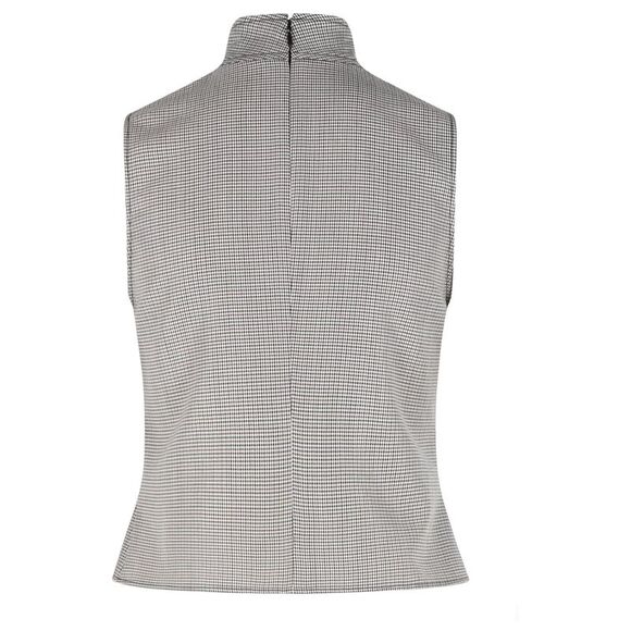 Courreges 'Buckle' Tank Top In Beige Wool Blend Women